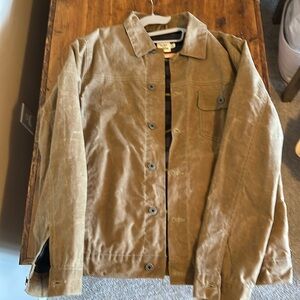 Flint and Tinder Wool-Lined Waxed Trucker Jacket
 in Field Tan (medium)
